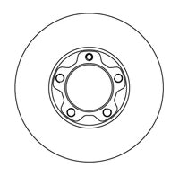 NF PARTS Тормозной диск 204721NF